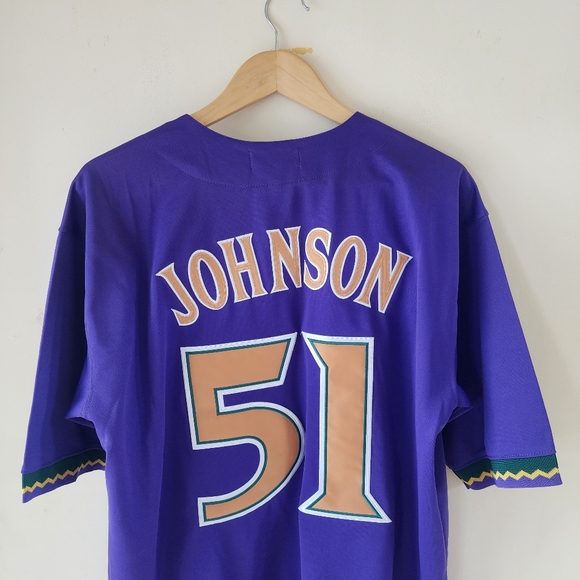 RANDY JOHNSON ARIZONA DIAMONDBACKS THROWBACK JERSEY - Picture 5 of 6